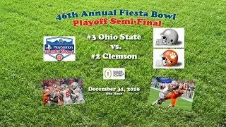 2016 Fiesta Bowl (#3 Ohio State v #2 Clemson) One Hour