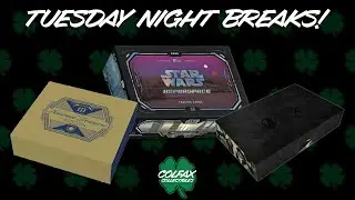 Tuesday Night Breaks! Star Wars, WWE, and Baseball! GB285 - 287