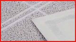 Amazon Basics Less Mess Cat Litter Box Mat