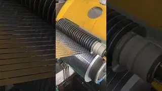 slitting machine #coilprocessing #slittingmachine #steelslitting  #slittingline