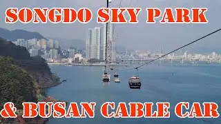 Walking Tour Busan: Songdo Sky Park and Cable Car Adventure. 경치 좋은 워킹 투어: 송도 스카이파크와 케이블카 어드벤처