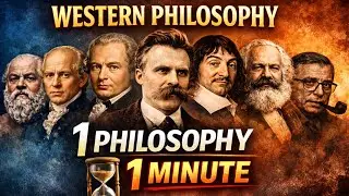 western philosophy in hindi 😎 || 1 philosophy in 1 minute🔥🔥