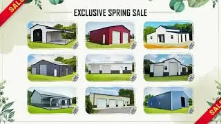 Boss Buildings&rsquo; #SpringSale &ndash; Up To 15% Off on Metal Buildings