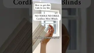 Easy to install, No-drill blinds!🎉
