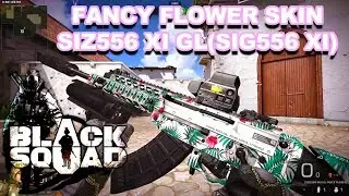Black Squad SIZ556 XI RUS GL FANCY FLOWER SKIN