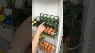 Egg Storage Box 2023 Refrigerator Organizer