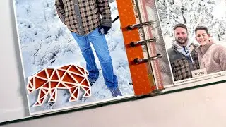 Travel Life Crafted Album: Large v. Small photo juxtaposition - Acrylic Stash Bust