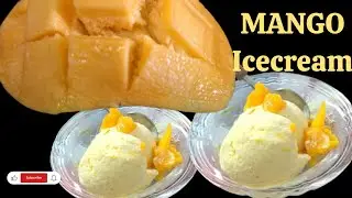🥭 How To Make Mango Icecream | Mango Icecream Ghar Pe Kaise Banaye | Easy Ice cream Recipe At Home