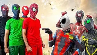 UNSTABLE WEDDING Spiderman Family: Rescue SPIDER BRIDE from Fanatic Love Jocker (Funny, action)
