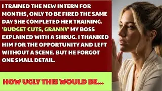 Boss Called Me 'Granny' _ Fired Me On The Same Day I Finished Training The New Company's Intern