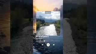River of Peace &mdash; gentle Isaiah 66:12 lofi to calm your spirit. #zionnights #goshenrecords