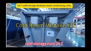 ❄️ Why 24/7 Cold Storage Destroys Weak Condensing Units | Heavy-Duty Design Matters