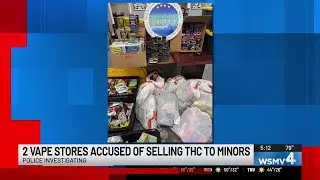 2 vape stores accused of selling THC to minors in KY
