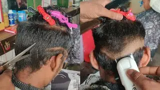 Advanced Barbering Techniques / How To Cut Low Drope Fade Haircut Easily