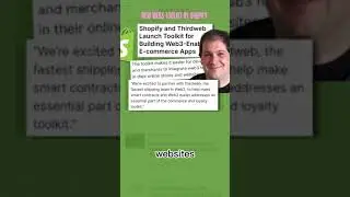 Shopify and Thirdweb Launch a Web3 Toolkit for Building E-commerce Apps