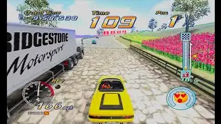 Outrun 2 (Mission Mode Pt.4) RIVAL RACE  (Xbox 360)