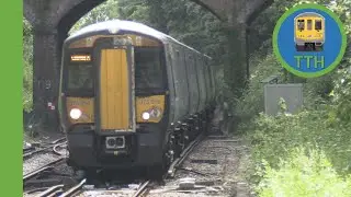 Trains at Battle