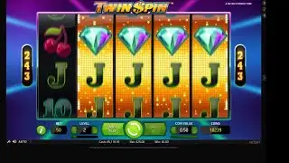 How to play Twin Spin - Watch how 4 rolls locked and 5 symbols win