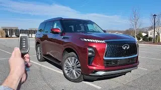 Top Car Expert Reveals Best 2025 Infiniti QX80 Luxe Features