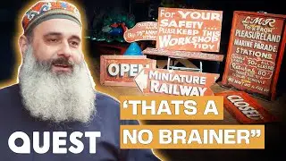 Serkan Secures A £500 Bargain For Vintage Railways Signs That Cost Thousands! | Salvage Hunters