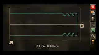 grooving tool chamfer and groove program cnc machine