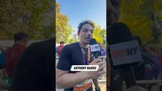 Anthony Ramos on the 2025 TCS New York City Marathon #tcsnycmarathon