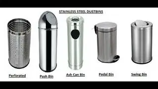 Stainless Steel Dustbin