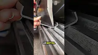 D&eacute;couvrez Comment les T&ocirc;les en Acier Sont Pli&eacute;es avec Pr&eacute;cision ! #m&eacute;tal #artisans #plis #acier