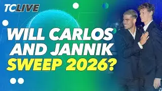 Will Carlos and Jannik sweep the 2026 majors? | TC Live