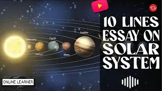 10 Lines on Solar System in English | Solar System essay | 10 simple lines on Solar System
