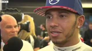 2015 United States - Post-Race: Lewis Hamilton: 'I feel like Superman & Senna'