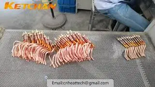 Metal Pipe Joint High Frequency Induction Soldering Machine Equipment System