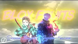 BLOX FRUITS - SEA THEME | DEMON SLAYER X JUJITSU KAISEN [AMV/EDIT]