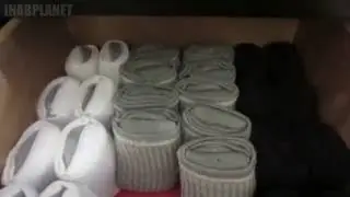 THE BEST WAY TO FOLD SOCKS (BY CRAZY HACKER)