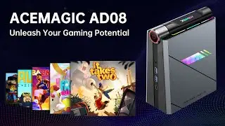 🎉Unleashing Fun: ACEMAGIC AM08 Mini PC Plays All Your Favorite Casual Games!🎮💥