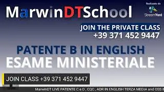 QUIZ PATENTE B IN ENGLISH