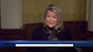 U.S. Sen. Cynthia Lummis speaks to WY. Legislature and talks about securing Wyoming assets-PKG