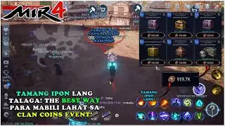 MIR4 - 1 MONTH WALANG CLAN COINS EVENT WALA KA PA DING IPON? BUTI AKO MADAMI! - F2P