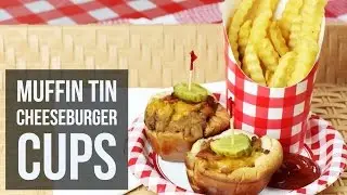 Muffin Tin Cheeseburger Cups | Finger Food Appetizer Recipe by Forkly