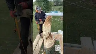 Eagle Carving