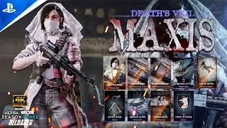 DEATH's VEIL Maxis Death Bride Operator Bundle - Nailed Down Finishing Move - COD Season 3 Reloaded
