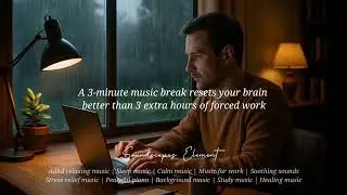 This Piano Music Help You in productivity | A Calming Melodies #RelaxingMusic #CalmPiano