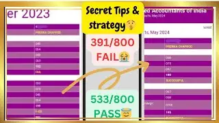 sureshot success strategy | CA Final | Tips | #cafinal