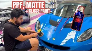 How We Ceramic Coated a Lotus with PPF, Gloss Paint, Plus Matte &mdash; The Right Way