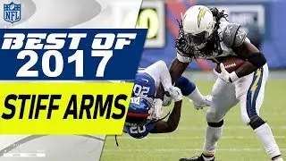 Top Stiff Arms & Power Moves of the 2017 Season! | NFL Highlights