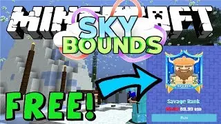 TOP RANK ON SKYBOUNDS FOR FREE!! *GIVEAWAY* | Minecraft Skybounds #1