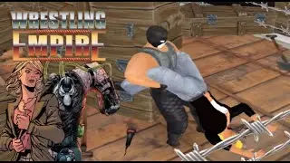Wrestling Empire - Bane Punishes The Slayer For Interfering In His Match