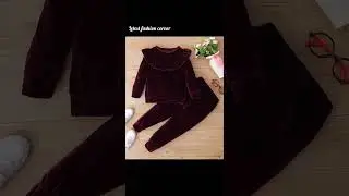 Baby girls homemade velvet dress designs #babygirldress #velvetfrocks #trending #letestfashioncorner