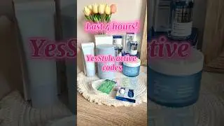 Last 4 hours! YesStyle Active Coupon Codes😍❤️ Rewards code SKINWITHN010