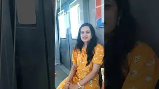 Lucknow Metro Ride 🚇 | #trainjourney #travel #lucknow #youtubeshorts #shorts #short